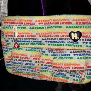 RAINBOW HARAJUKU LOVERS BY GWEN STEFANI- PURSE EUC